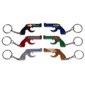 Gun Shape Bottle Opener with Key Chain (Large Quantities)